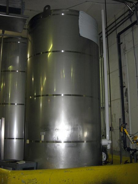 SI @ 100º F, mfg. 2000, Ser. #JS953B, National Board #4566. 16' Tall X 8' Diam., all s.s.