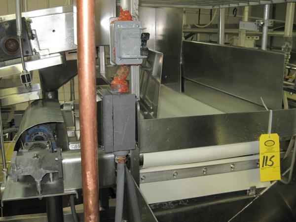 veyor, 20" W X 45" L, electric drive w/digital scale heads