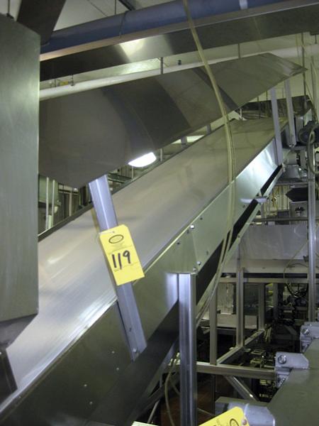 X 15' L, neoprene belt w/s.s. cover & drip pan