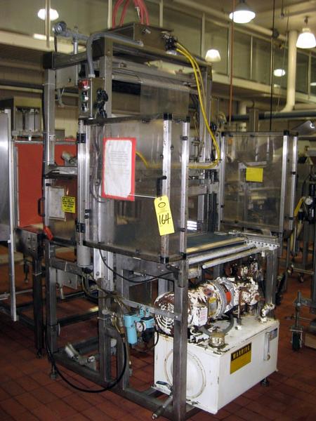-contained power pack, 28" seal bar, on s.s. frame