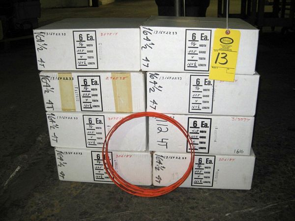 lades & Carton of (6) 112" Band Saw Blades  **Located In Scranton, PA