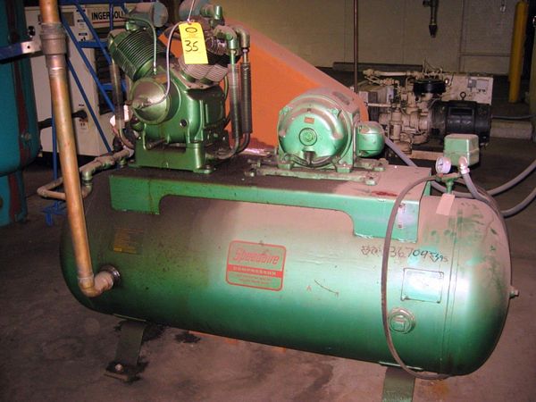 stage, 2 cylinder, w/10 h.p. motor  **Located In Scranton, PA