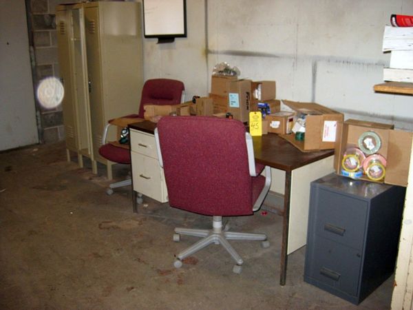 Lockers, File Cabinets w/misc. Frick parts & other parts  **Located In Scranton, PA