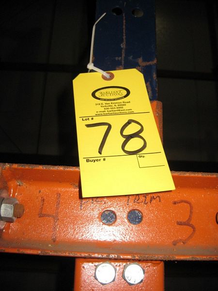igh, 2 deep, 33 uprights  **Located In Scranton, PA