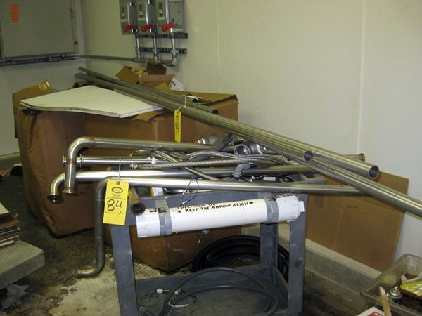 . Pipe, Valves, Clamps & Elbows  **Located In Scranton, PA