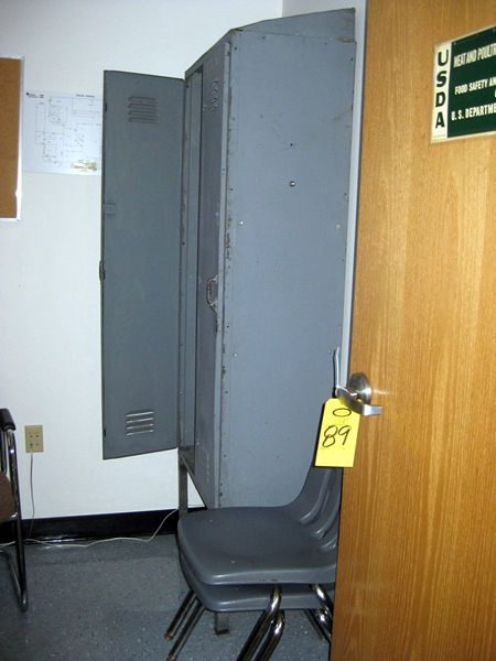 4) Chairs, (2) Lockers & File Cabinet  **Located In Scranton, PA