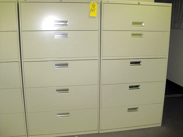 3) 3-Drawer Cabinets  **Located In Scranton, PA