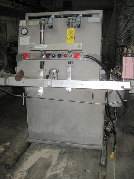 r, 57" L seal bar, s.s. snorkels, self-contained vacuum pump  **Located In Yorkville, IL