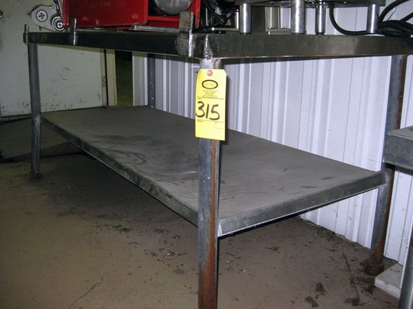 on steel legs (does not include contents)
