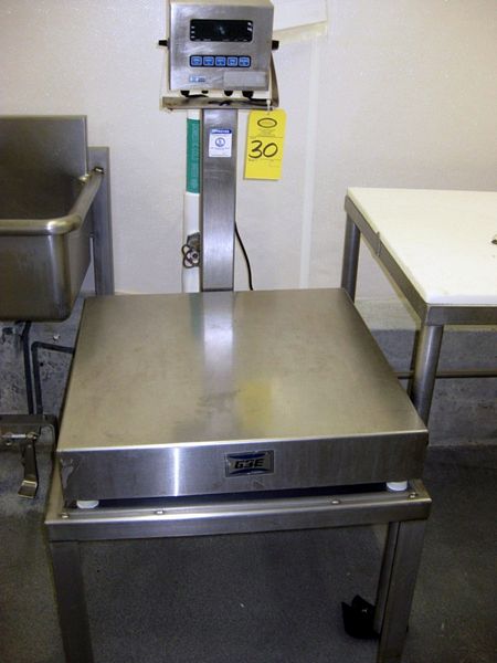 top, on s.s. table