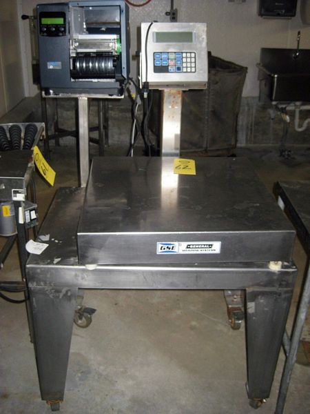 p, 100 lb. cap., w/Datamax I Class Labeler