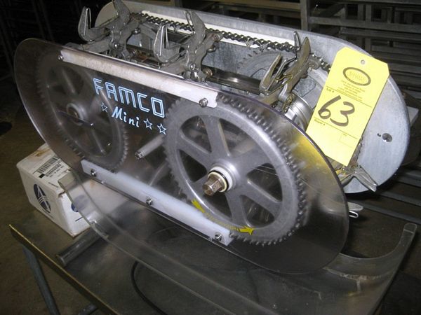 w/cut-off on every link, complete w/spare parts & s.s. table