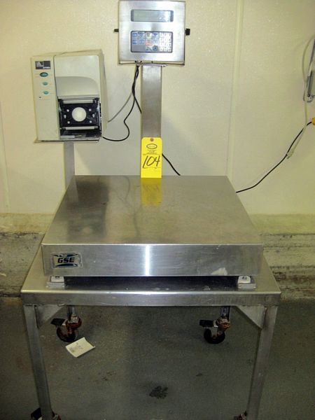 top, with Zebra Mdl. 2746E Labeler