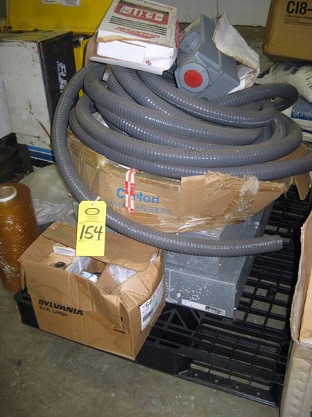 . 42CHS, (2) 20" W X 32" L X 6" D W Electrical Panel Boards, Bulbs, Cooper Interlocked