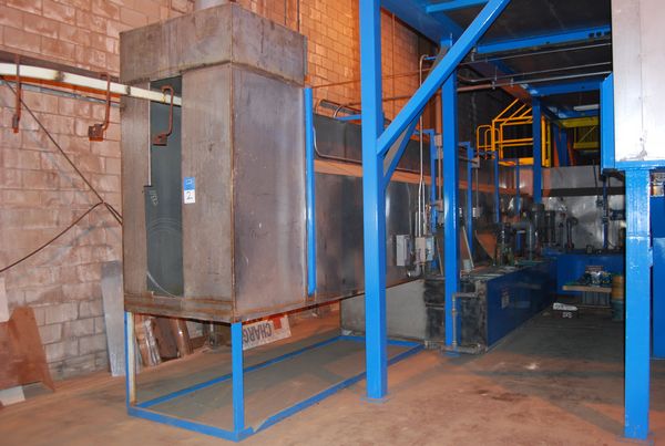 996); Stage #1 Alkaline Wash 150 Deg. F / 120 Sec / 15’ x 7’ x 3’ Tank Dimension, Stage #2 Rinse 150