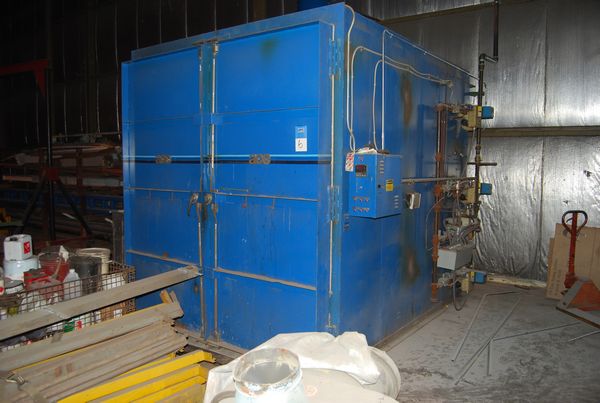 Deg. F Max. Continuous Duty Operating Temperature, 1,000 Deg. F., Internal Dimensions; 96” Wide x