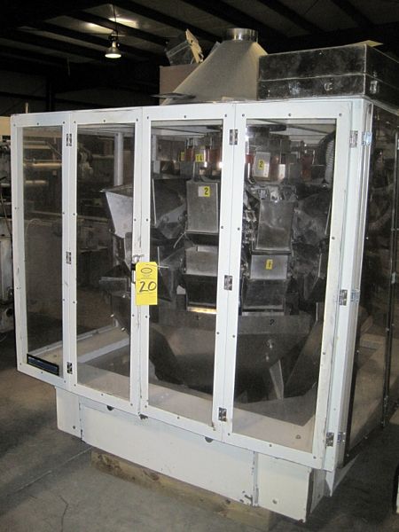 buckets, 1191-2380 gram, weight range, heat control, ser. #P-287-860, 8" W X 5" L X 8" deep, Ser. #