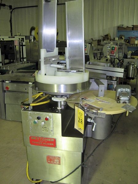 ne, fresh, frozen & tempered meats, (2) standard chutes, foot pedal activation, powered magazine,