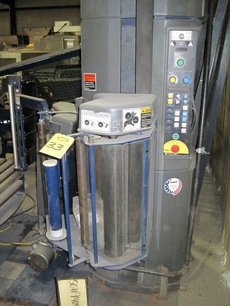stretch wrapper, complete with safety cage