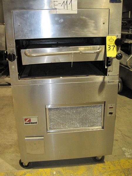 roiler, 23" W X 26" L, adjustable height, natural gas fired, Ser. #97K31936