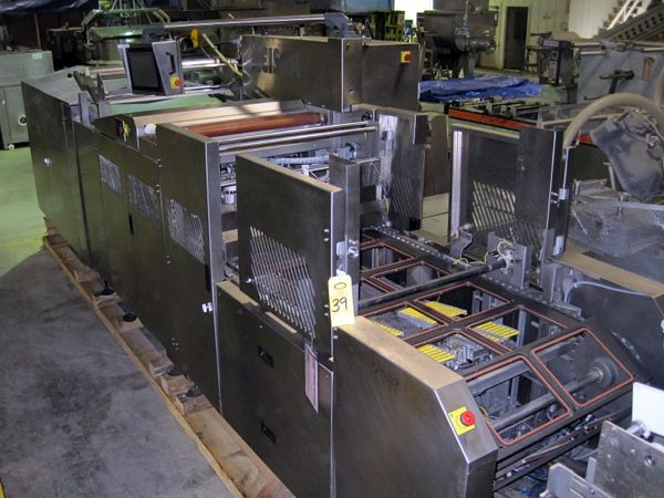 p for 10 X 12 trays, 2 lane, 2 up,  Modified Atmosphere Inpack Tray sealer w/OTBX96 reciprocating