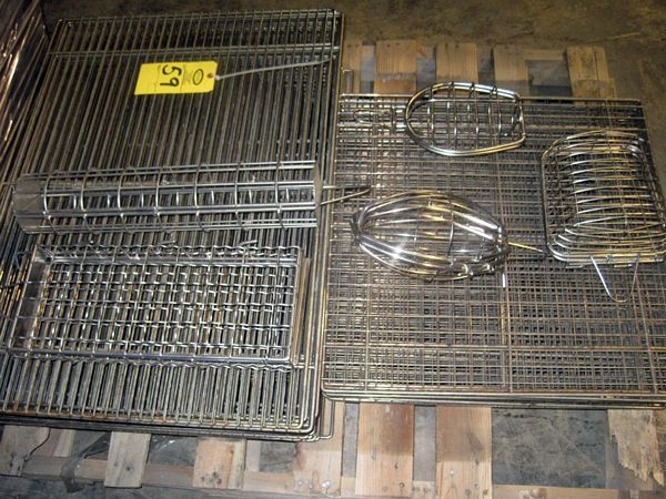 24" W X 24" L, (5) Misc. S.S. Product Loaf Molds