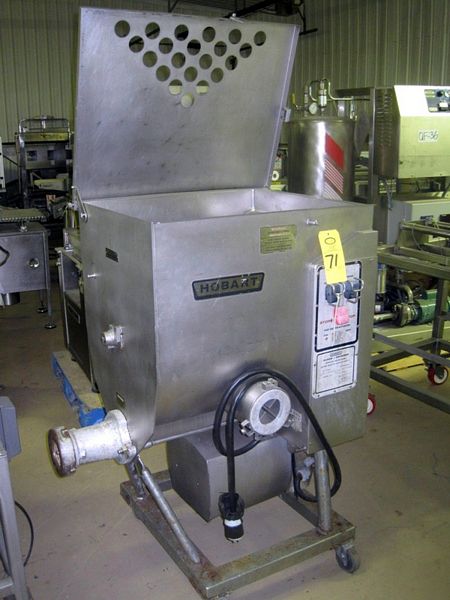 ty, s.s. hopper, 7.5 h.p. motor, w/side port hook up