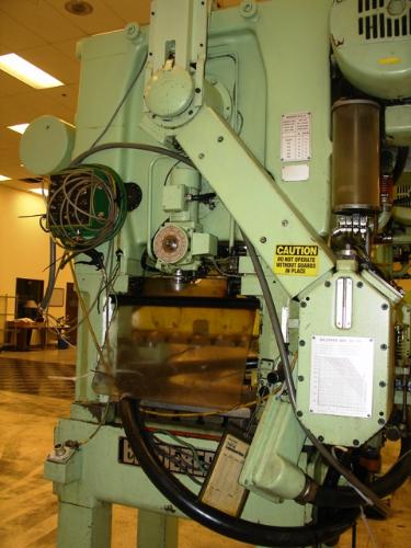 Press. S/N. 1440; Bolster 21" X 21", Stroke Length Adjustable .75" ~ 3", SPM 100 to 1500, Precision