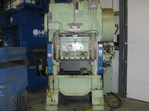 Speed Mechanical Press. S/N. P2-100-20283; Bolster 36" X 31", SPM 200-400, Stroke length 1", Slide